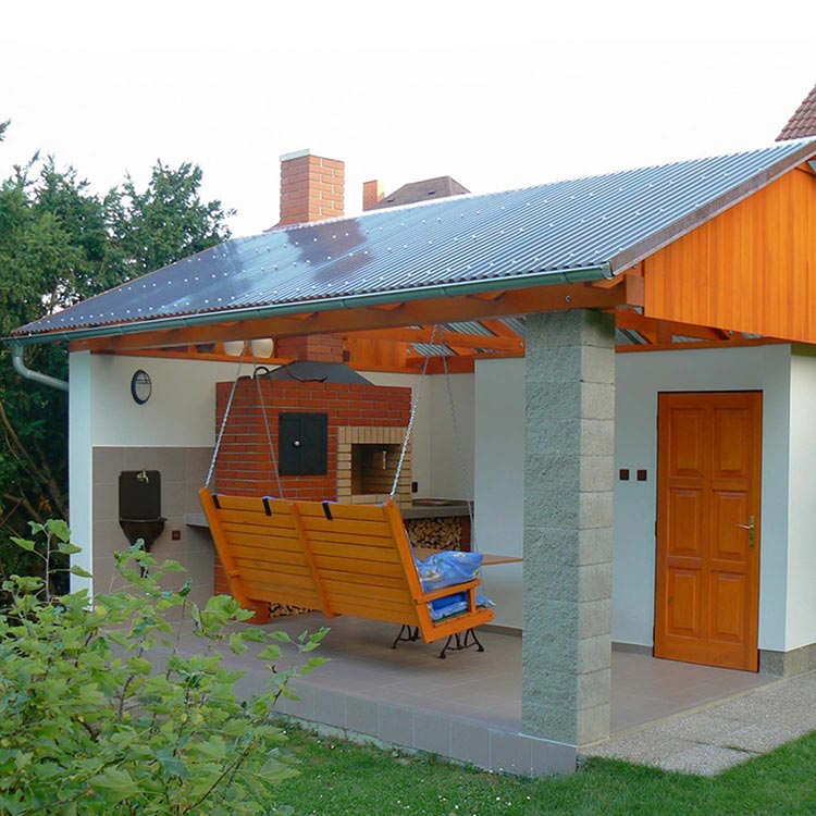 polikarbonát trapézlemez